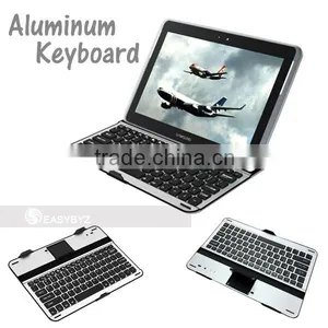 Aluminum Bluetooth Metal Keyboard for Samsung Galaxy Note 10.1 N8000 thumbnail-1
