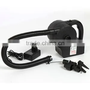HY-JY-028 150W Portable Electric Air Pump AC 220V/DC 12V Inflator Air Pump thumbnail-2