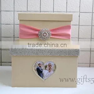 Elegant Handmade Wedding Fund Money Box thumbnail-3