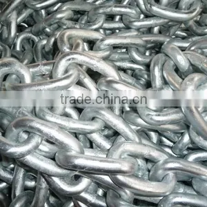 ISO SPEC Link Chain , Galvanized Anchor Chain thumbnail-1