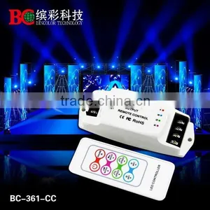 350mA/CH*3 Channels RF Remote Mini Led Rgb Controller thumbnail-3