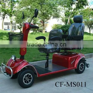 Good Quality Electric Double Seat Mobility Scooter for Elderly thumbnail-1