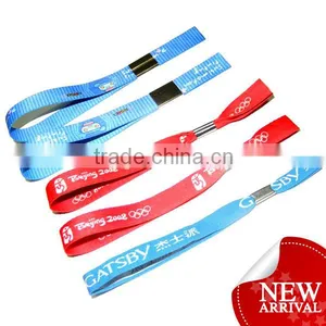 Hot Sale Popular Fabric Cloth Wristbands For Event thumbnail-1