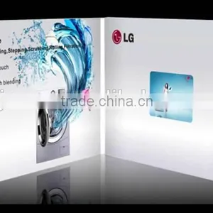 Customized 2.4/ 3.5/ 4.3/ 5/ 7 Inch Lcd Digital Video Greeting Card Business Video Card thumbnail-1