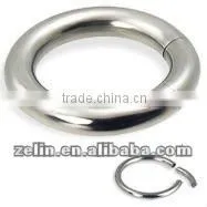 Fashion Stainless Steel Nickel Free Hoop Nose Rings Body Piercing Jewelry thumbnail-1