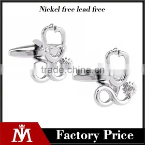 Wholesale Novelty Cooper Doctor Stechscope Cufflinks thumbnail-1