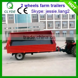 Agriculture Tipping Trailer/hydraulic Farm Trailer thumbnail-1