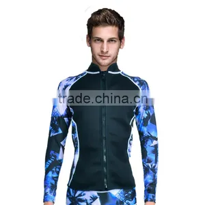 Men's High Quality Lycra Surfing Suit With Zipper C1608 thumbnail-1