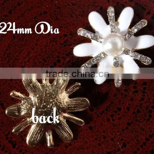 Floral Shape Shining Rhinestone Accessories DIY Accessories thumbnail-3