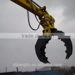 China Manufacturer Excavator Demolition Grapple/ Rotating Multi-fuction Grapple thumbnail-4