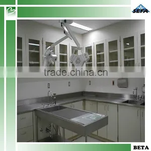 Easy Clean Stainless Steel Dental Laboratory Workbench With Reagent Shelf thumbnail-4