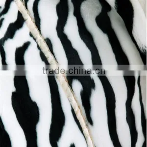 Home Textile High Quality Zebra Printed Heating Flannel Blanket thumbnail-5