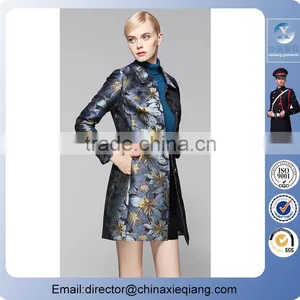 2016 Fashion Fancy Floral Winter Coat Retro Winter Coat thumbnail-3