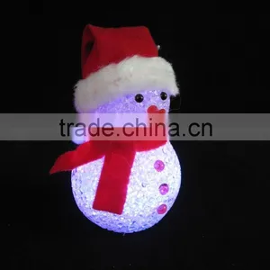 LED EVA Colorchanging Snowman Light thumbnail-3