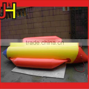 0.9mm PVC Tarpaulin Inflatable Water Games Banana Boat / Flying Fish Boat for Sale thumbnail-5
