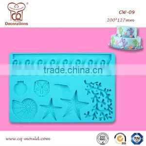 Sea Life Fondant and Gum Paste Mold thumbnail-1