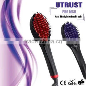 Private Label Flat Iron Ceramic Hair Straighteners Brush Hair Straightener Brush Lcd 2016 thumbnail-1