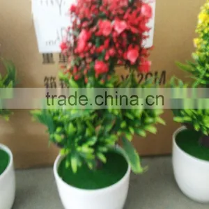 Hot Sale Artifical Bonsai for Colorful Flower With Nylon Cloth and Plastic Material thumbnail-4