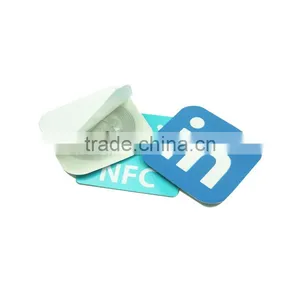 Custom Printing ISO 14443A Ntag213 Rfid Sticker Tag Nfc Sticker Price thumbnail-1