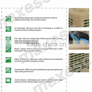 CE Qpproaved 18000m^3/h Top Dischange Air Cooler Online Shopping thumbnail-4