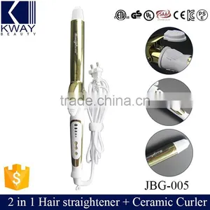 2015 High End Personalized Ceramic Small Hair Curler & Hair Straightener thumbnail-1