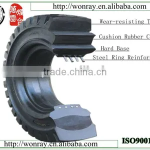 3.20-8 Forklift Solid Tire, Colored Bicycle Tires Solid thumbnail-1