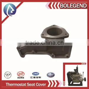 Wholesale DIY Good Quality Multi Cylinder Diesel Engine Spare Parts Yunnei 490 Thermostat Seat Cover thumbnail-1