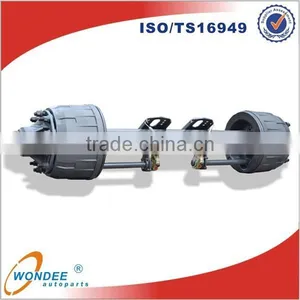 China Heavy Duty Truck Suspension Parts 14T Axle thumbnail-1