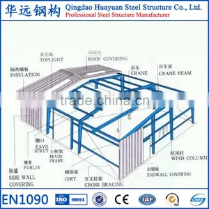 Heavy Steel Building Structure Workshop thumbnail-6