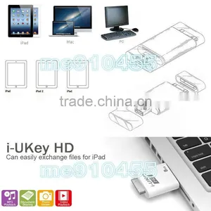 USB FlashDrive for IPad IPad 2 & New IPad 3 - File Transfer Between IPad Mac PC thumbnail-1