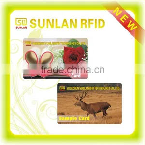 Full Color Plastic Embossing Cards Printing/Membership Cards/Gift Cards thumbnail-1