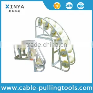 Pithead Cable Roller, Cable Protection Pulley With Multiple Wheels thumbnail-1
