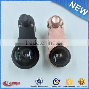 3 in 1 Universal Clip Fisheye Camera Lenses,Custom Printing Logo Phone Lens Trending Hot thumbnail-2