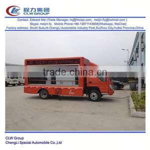 Forland 4*2 Type 80 Hp P10 LED Mobile Truck Advertising thumbnail-6