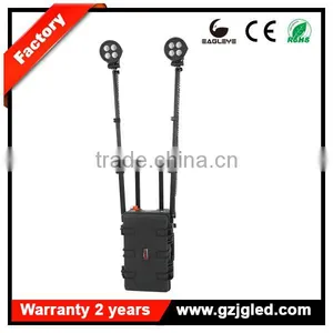 Guangzhou Portable Power Source Ems High/Middle/Low/SOS Operated CREE 80W LED Heavy Duty Rechargeable Searchlight thumbnail-1