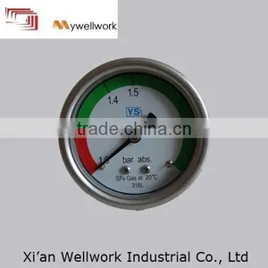 Hot High Degree of Accuracy SF6 Denisty Relay With Alarm With Valve thumbnail-1