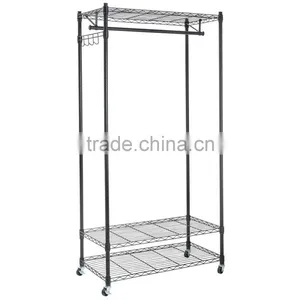 Vivinature Metal Wire Storage Rack and Garment Cloth Drying Rack, thumbnail-1