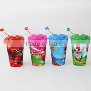 350ML Plastic 3D Kids Drinking Cup thumbnail-1