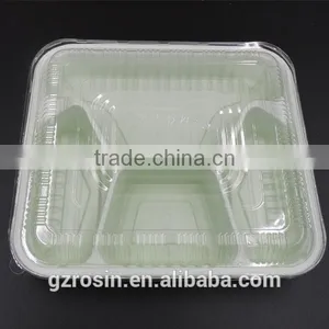 China Factory Direct Meal Prep 4 Compartment Food Containers, 10pack, Leak Proof, Microwave, Bento Lunch Food Box Container thumbnail-1