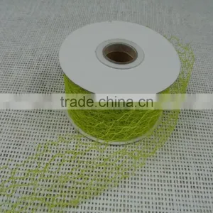 Hot Sale 100%polyester Types of Stone Mesh Fabric for Ribbon thumbnail-2