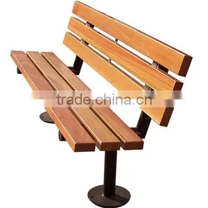Patio Bench In Teak,Wood Slat Back Bench thumbnail-5