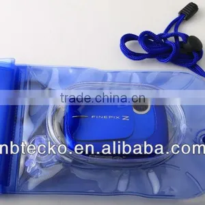 Transparent PVC Waterproof Lanyard Pouch for Camera or Cell Phone thumbnail-1