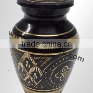 Fancy Urns Round | Cremation Urn for Burial | Cremation Urn Jewelry | Cremation Urn Plans thumbnail-5