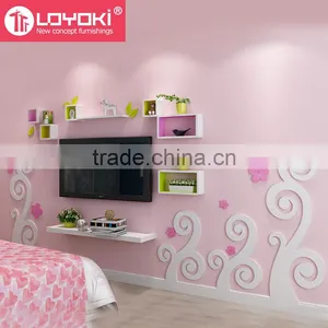 Original Design Home Accessories 3d Wall Decoration Wall Sticker Creative Wood Flower Wall Murals Home Decor thumbnail-2