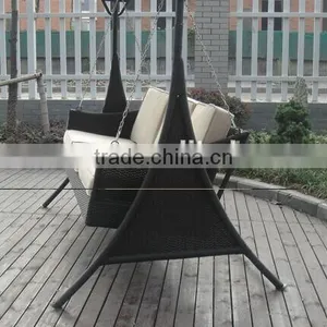 Rattan 3-seat Garden Swing(ESR-9690) thumbnail-4