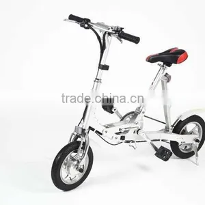 12" Mini Electric Folding Bike Mtb Electric Bike Ebike thumbnail-1