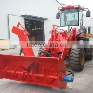 Wheel Loader With Snow Blower thumbnail-1