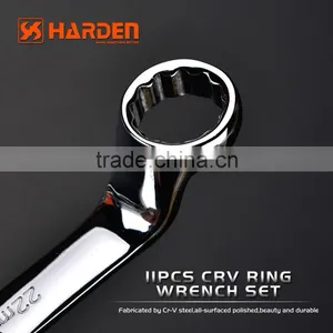 Professional 11PCS CRV Adjustable Ring Wrench Set thumbnail-3