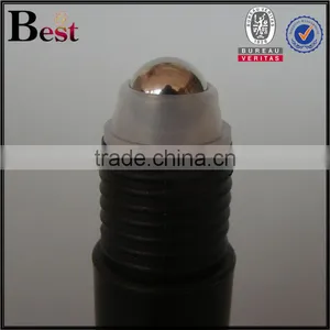 Cosmetic Packaging High Quality 10 ml Roll on Bottle Perfume Black Glass Roll on Bottle Essential Oil Best Sellers Cost Price thumbnail-3