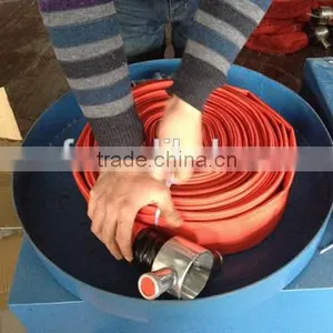 RED FIRE HOSE SYNTHETIC RUBBER LINING With Canvas thumbnail-3